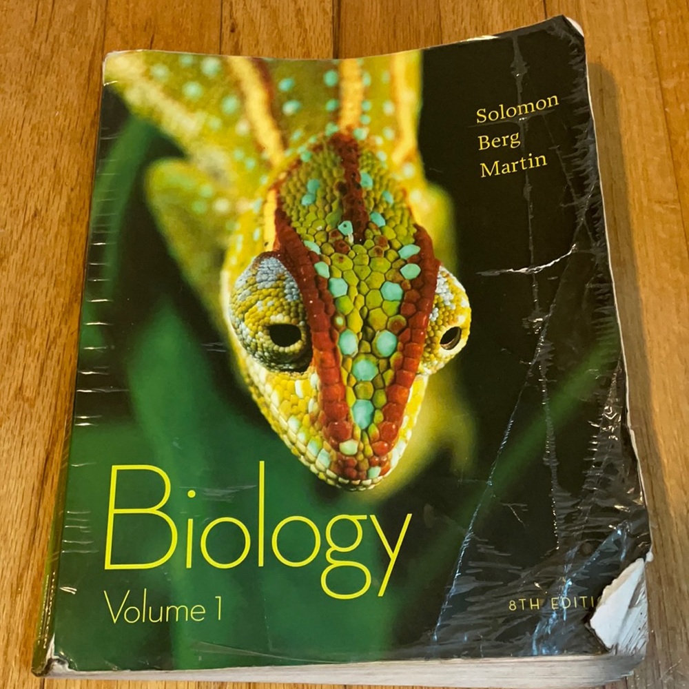 Solomon Berg Martin Biology Volume 1 8th Edition